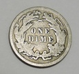 USA dime 10 cents 1891 Liberty Seated