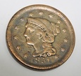 USA 1 cent 1851