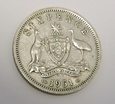 AUSTRALIA  6 pence 1951