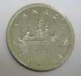 KANADA 1 dollar 1987