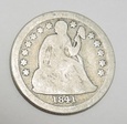 USA dime 10 cents 1841O Liberty Seated