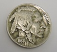 USA 5 cents 1938D Buffalo
