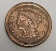 USA 1 cent 1853