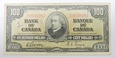 KANADA  100 dollars 1937