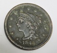 USA 1 cent 1845