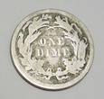 USA dime 10 cents 1882 Liberty Seated