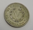USA 5 cents Liberty Head 1883 (bez napisu cents)
