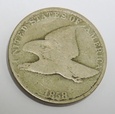USA 1 cent 1858 Flying Eagle