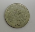 SINGAPUR 10 cents 1991