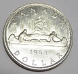 KANADA  1 dollar 1963