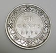KANADA Nowa Funlandia 50 cents 1882H