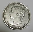 KANADA Nowa Funlandia 50 cents 1882H