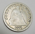 USA quarter 25 cents 1891 Liberty Seated