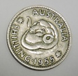 AUSTRALIA  1 shilling 1955