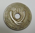 BRITISH EAST AFRICA 10 cents 1937