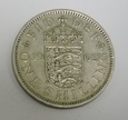 WIELKA BRYTANIA one shilling  1962