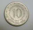 JUGOSŁAWIA 10 dinara 1977