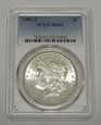 USA 1 Dollar 1881S Morgan PCGS MS 63