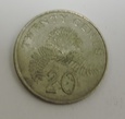 SINGAPUR 20 cents 1987