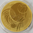 Francja 5000 EURO 2016 kogut złoto 