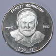 Kuba 5 pesos 1982 Ernest Hemingway