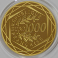 Francja 1000 EURO 2017 Marianne Liberté złoto 