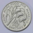 Barbados 4 dolary 1970 FAO