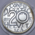 Szwajcaria 20 franków 1997 Jeremias Gotthelf
