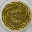 Francja 5000 EURO 2017 Marianne Liberté złoto 