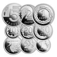 100 lat złotego 2019 zestaw monet srebrnych