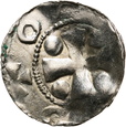 Frankonia - Otto II 973-983 lub Otto III 983-1002, denar 973-1002