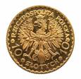 Polska, II RP 1918-1939, 10 złotych 1925 Bolesław Chrobry,