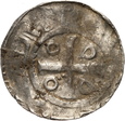 Saksonia - Otto III 983-1002, denar typu OAP lub jego naśladownictwo