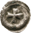 Zakon Krzyżacki, brakteat ok. 1490-1510, Krzyż grecki