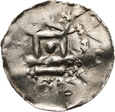 Frankonia -Wormacja- biskupstwo - Henryk II 1002-1024, denar 1002-1024