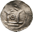 Frankonia - Wormacja- biskupstwo - Otto III 983-1002, denar 983-1002