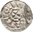 Jever, naśladownictwo denara saskiego Bernarda I lub II z  1010-1020