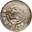 Saksonia - anonimowi biskupi sascy, denar krzyżowy X / XI w