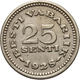 ESTONIA 25 senti 1928