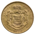 Monako, 20 franków 1878 A