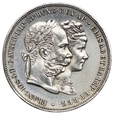 Austria, 2 guldeny 1879 srebrne wesele