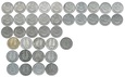 Polska, zestaw 50 groszy, 1 złoty 1957-68 (38szt)
