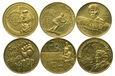 Zestaw, 2 złote 1997-2000 (6szt.)