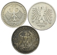 Niemcy, zestaw monet (3szt.)