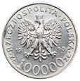 Polska, 100000 złotych 1990 Solidarność, typ A