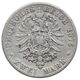 Niemcy, Prusy 2 marki 1876 C