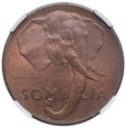 Somalia, 5 centesimi 1950, NGC MS64 RB
