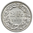 Szwajcaria, 2 franki 1965