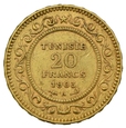 Tunezja, 20 franków 1903