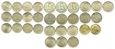 Czechosłowacja, zestaw 2, 5, 10 koron 1929-1992 (31szt.)